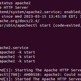 02 Controle draaien Apache