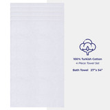 4 SIZE WHITE
