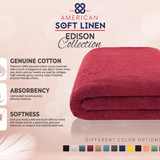 4 FLYER BURGUNDY RED