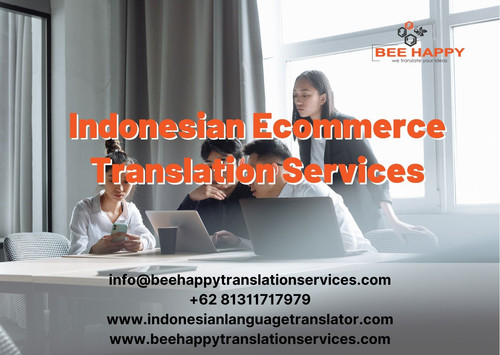 Indonesian Ecommerce Translation Services 12M