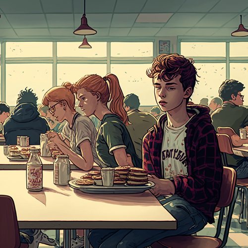teddyburp POV of teens in a highschool lunch area highly detail 28d3ab7b 4304 4999 af71 52ced2afb376.png