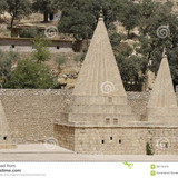 yazidi temple lalish kurdistan yezidi holy village situated north iraq iraqi 68115419
