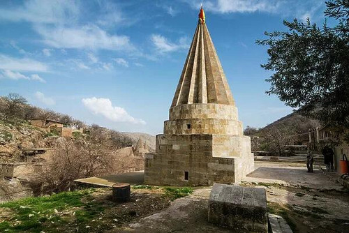 lalish capital kurdish sect yazidis iraq 12616289