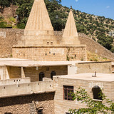 main temple at lalish the holiest place in the world to practitioners CXPB2G