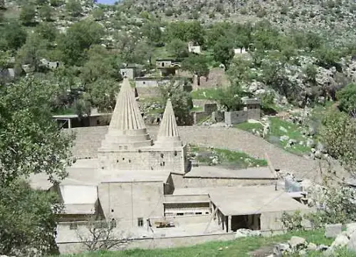 Tomb Sheikh Adi Lalish Iraq