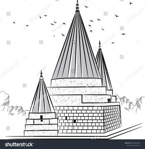 stock vector lalish temple located in sheikhan district in nineveh governorate about km northwest of.jpg