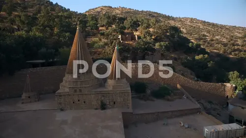 temple yazidi religion lalish ziarat footage 101116390 prevstill