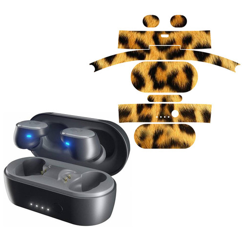 Skullcandy Sesh Truly Wireless earbuds Leopard