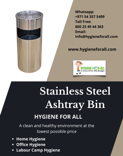 Stainless Steel Ashtray Bin​.png