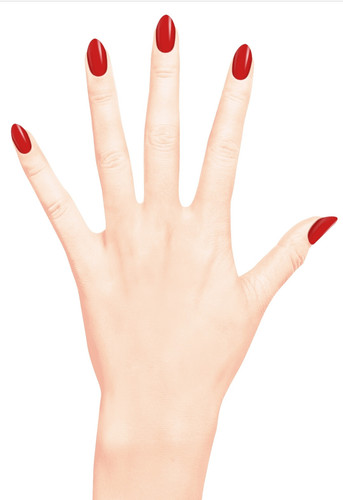 stilleto red