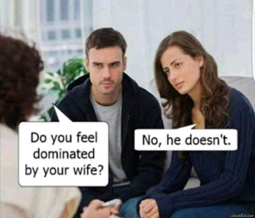 Do you feel dominated by your wife No he doesnt meme 2589.jpg