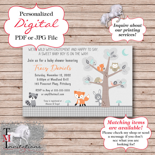 Woodland Friends Fox Racoon Owl Invite Digital.jpg