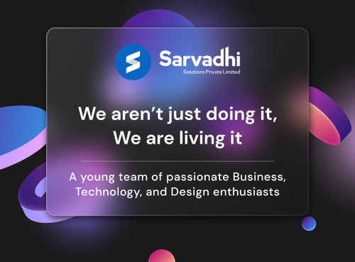 Sarvadhi Solutions Banner