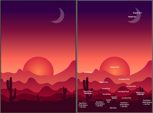 Desert Vector Landscape (School Project).png