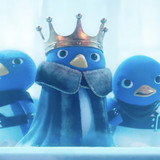 Penguins from the Mario  Trailer