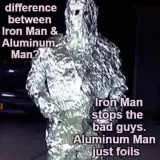 Iron Man vs Aluminum Man