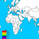 Blank World Rate Map