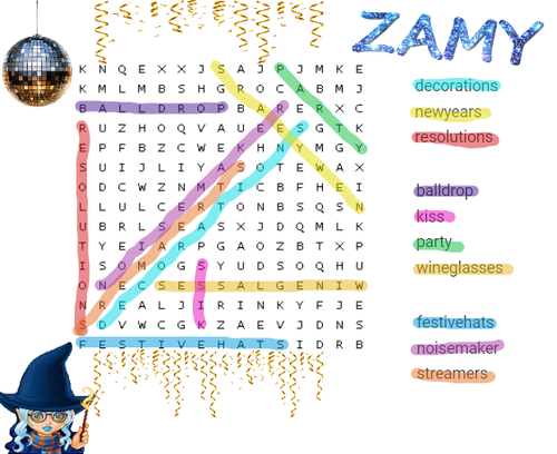 AryaChastain New Years 2023 Word Search.png