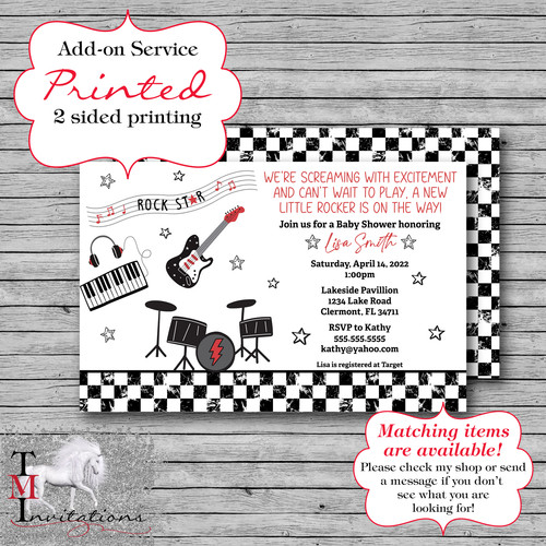 Rock Star Music Band Invite Printed.jpg