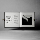 Inside Pages Square Hardcover Catalog Book Mockup