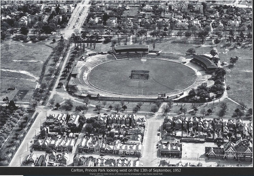 1952 Princes Park Looking West SLV photo Capture