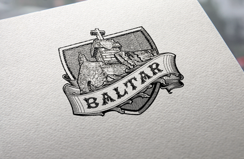 Natural Paper Printed Logo MockUp