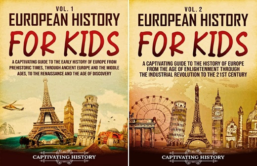 European History for Kids Vol. 1, Vol. 2