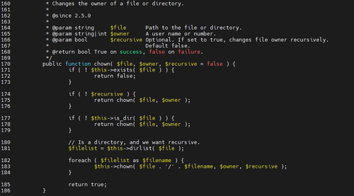 line 173 class wp filesystem direct.php