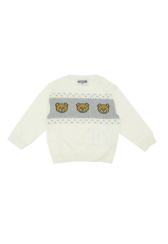 moschino baby maglia lana panna teddy a.jpg