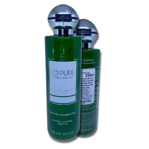 Keune So Pure Exfoliating Shampoo sem Sulfato 250ml Produto Vegano 3.jpg