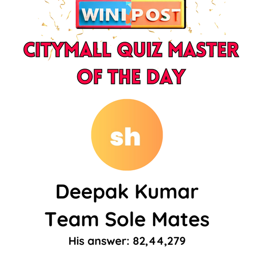 Citymall quiz result.png