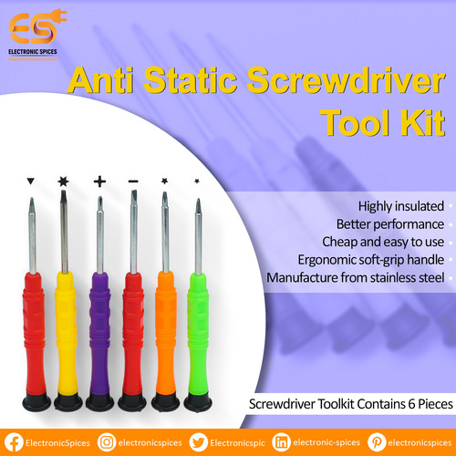 Anti Static Screwdriver Tool Kit