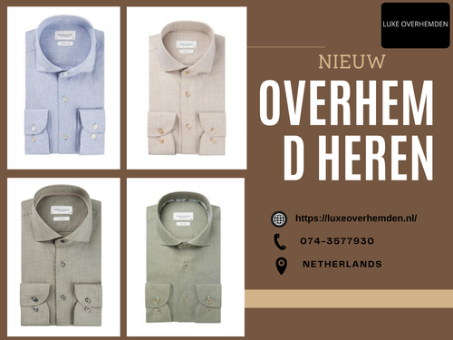 Luxe Overhemden: Overhemd Heren in Nederland.png