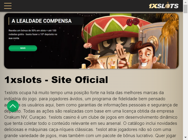  1xslots Portugal Bónus sem depósito