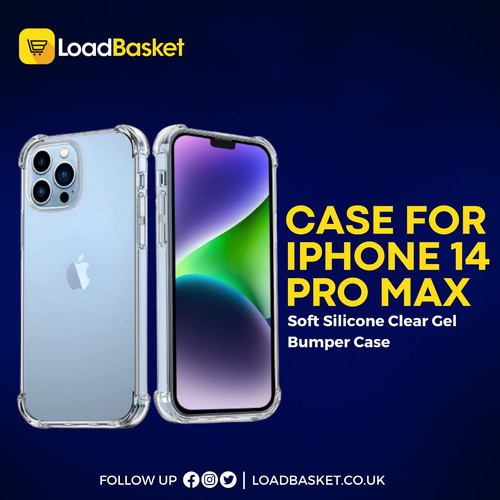 Case for Iphone 14 Pro Max (soft Silicon Clear Gel Bumper Case).jpg