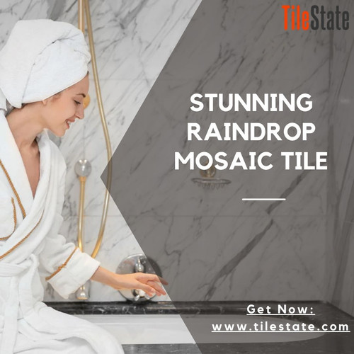 Stunning Raindrop Mosaic Tile.jpg