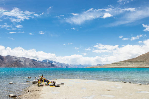 Landscape amazing view of Pagong lake, Leh Ladakh, India..jpg