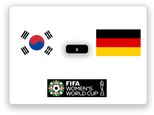 Korea Republic W x Germany W (womens world cup)