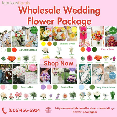 Wholesale Wedding Flower Package