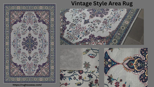 Vintage Style Area Rug