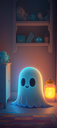 CUTE GHOST iPhone Wallpaper HD.jpg