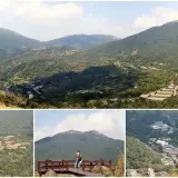 00017 紗帽山頂遙望七星山、大屯山