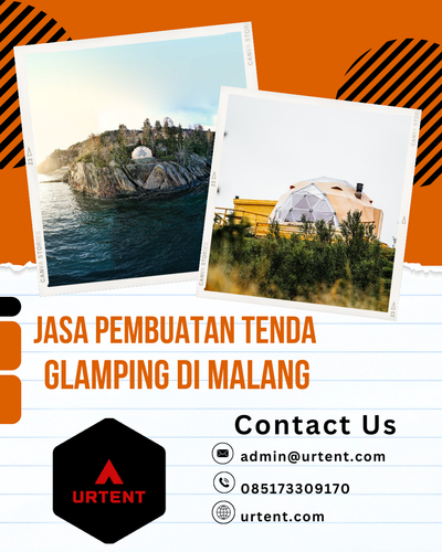 Jasa Pembuatan Tenda Glamping di Malang