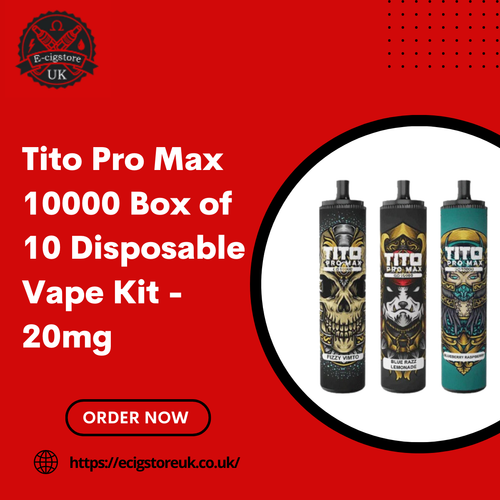 Tito Pro Max 10000 Box of 10 Disposable Vape Kit 20mg.png
