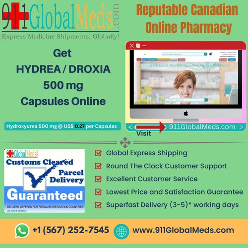 The price of hydroxyurea without insurance can vary significantly depending on the pharmacy, dosages, and locations. You can search the most trusted international online pharmacy like 911GlobalMeds.com to find The guaranteed lowest price of Hydroxyurea / Droxia of 500 mg @ $0.27 per Capsules online Source: - https://www.911globalmeds.com/buy-hydroxyurea-hydrea-droxia-online      

Find Other medications information like –

crisaborole premarin @ https://www.911globalmeds.com/buy-crisaborole-premarin-prempro-online