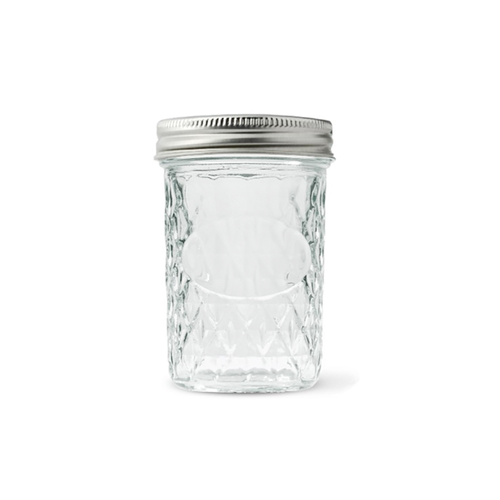 JAR500 9349 8 OZ JELLY QUILTED REGULAR MOUTH (1)