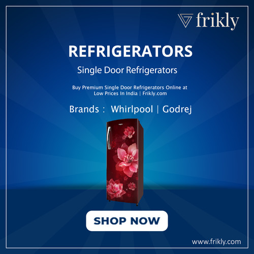 Single Door Refrigerators - Shop Single Door Refrigerators Online at Low Prices In India | Frikly.jpg