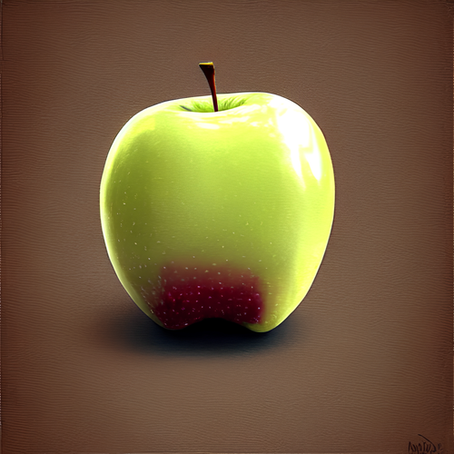 an apple white background 2d digital art 944126598.png