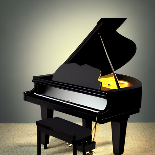 a black grand piano realistic spotlight 383340000.png