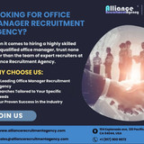Looking For Office Manager Recruitment Agency
